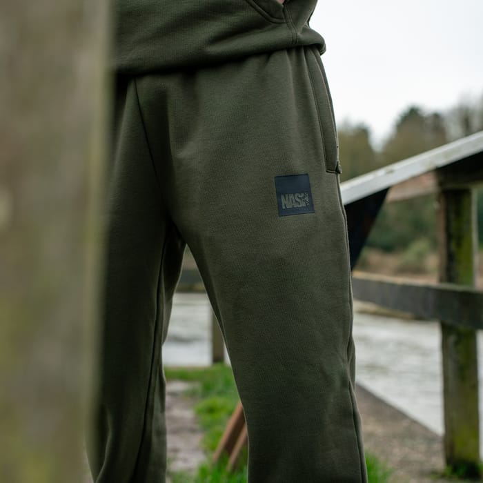 Nash Make It Happen Box Logo Green Joggers 4