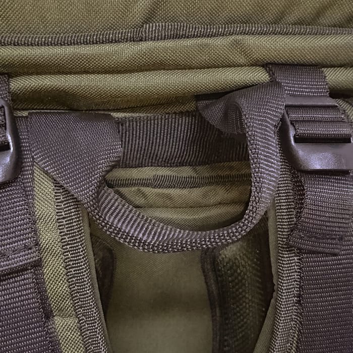 Greys Prodigy Tackle Base Fishing Rucksack Handle