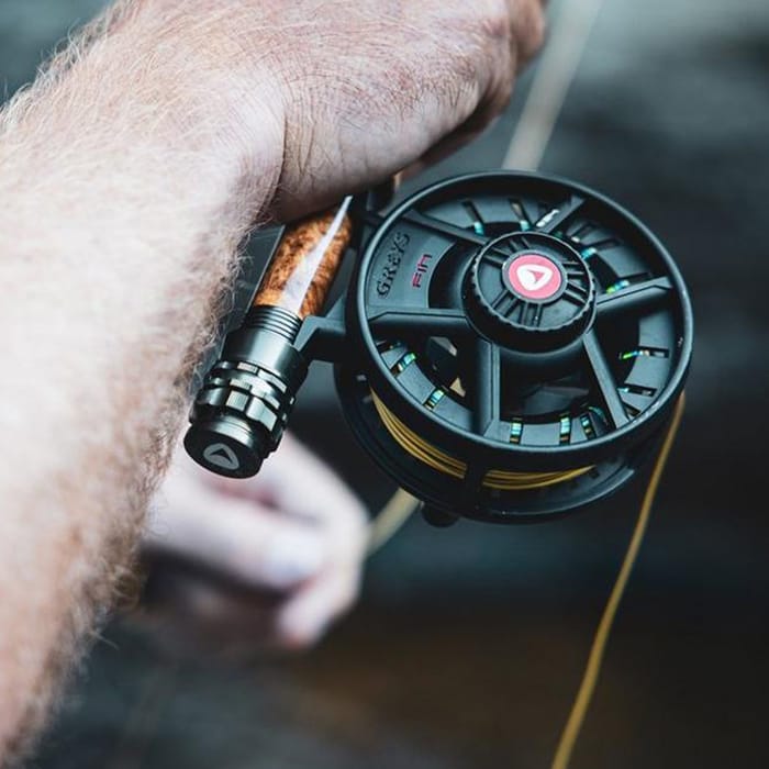 Greys Fin Fly Reel In Use 1