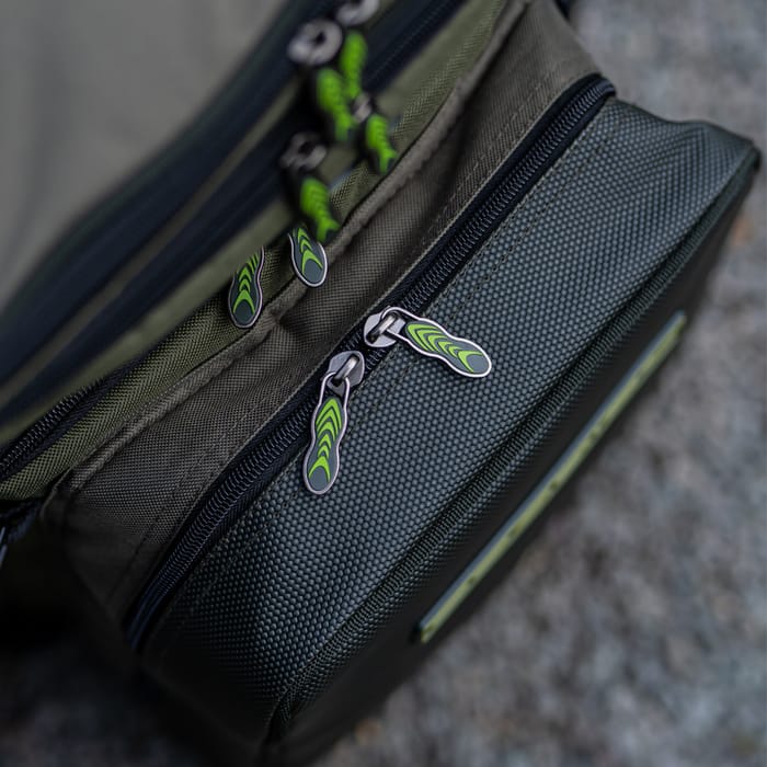 Greys Prodigy Tackle Base Fishing Rucksack In Use 8