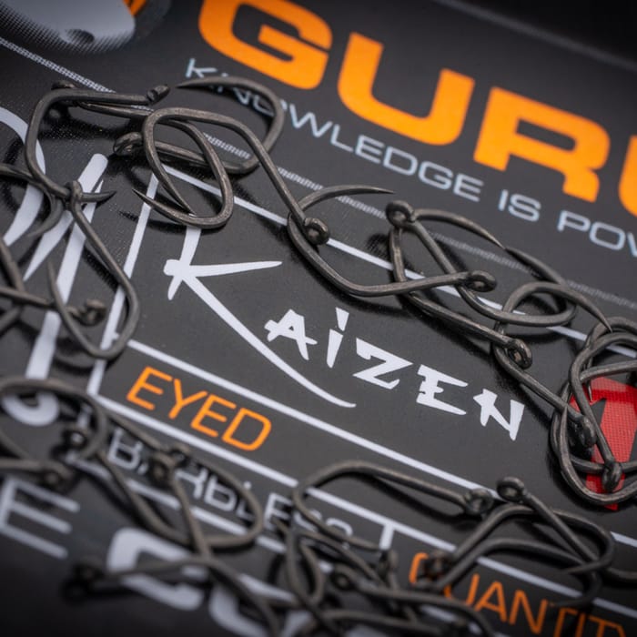 Guru Kaizen Eyed Hooks Close Up 1