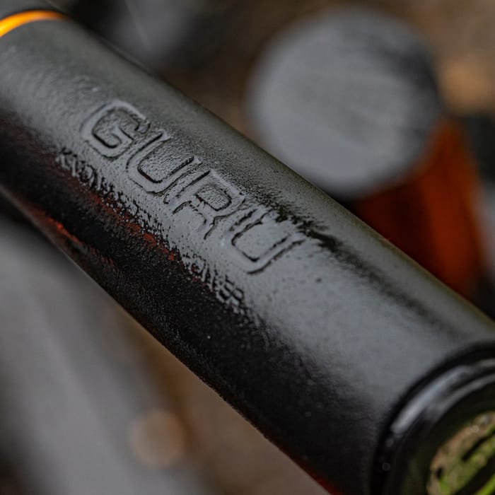 Guru N-Gauge Feeder Fishing Rod Handle Close Up