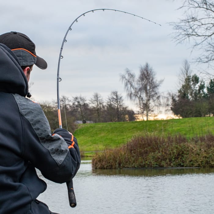 Guru N-Gauge Feeder Fishing Rods In Use 2