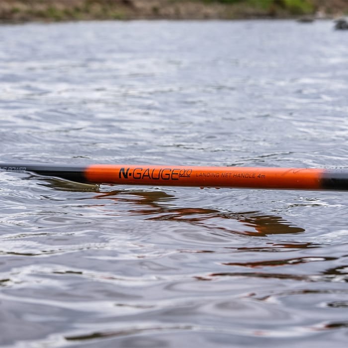 Guru N-Gauge Landing Net Handle 4m In Use 2