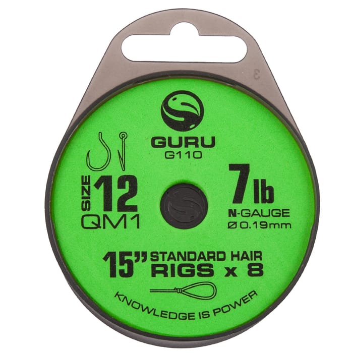 Guru QM1 Standard Hair Rig 15 Inch 3