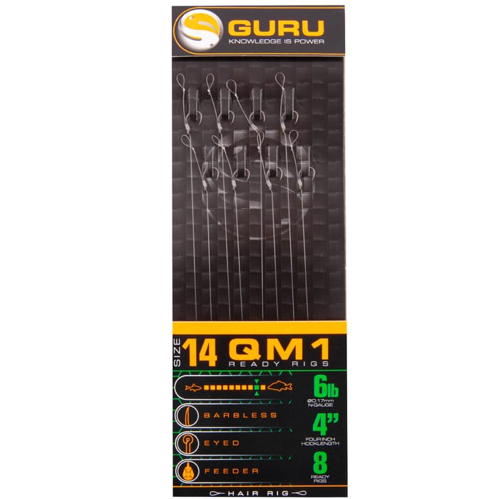 Guru QM1 Standard Hair Rig 4 Inch 2