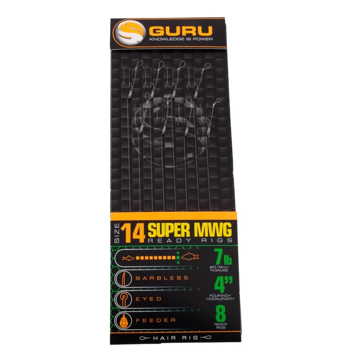 Guru SMWG Standard Hair Rig 4 Inch 8