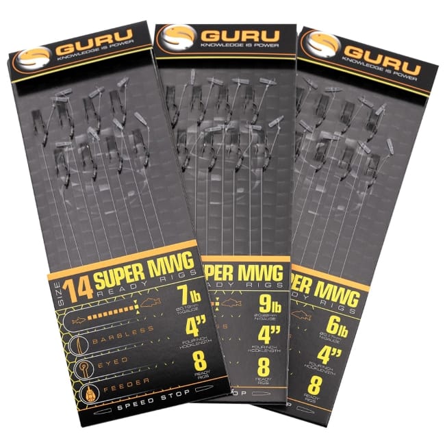 Guru Super MWG 4 Inch Speed Stop Ready Rigs