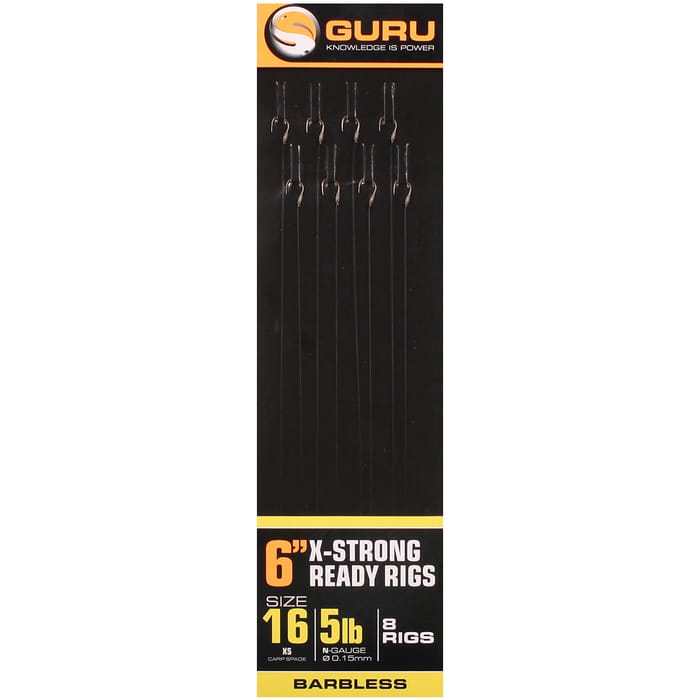 Guru XS Carp Pole Fishing Rigs Size 16