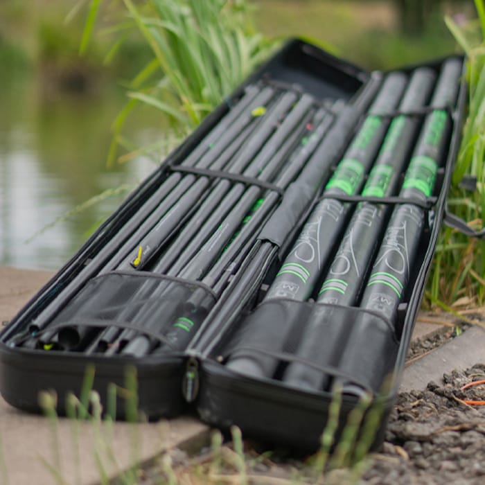 Maver Pole Protection Fishing Case In Use 1