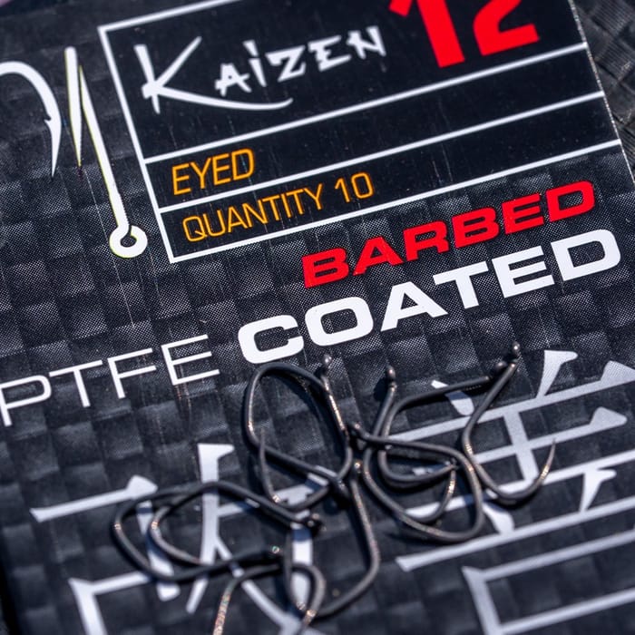 Guru Kaizen Eyed Hooks - Barbed