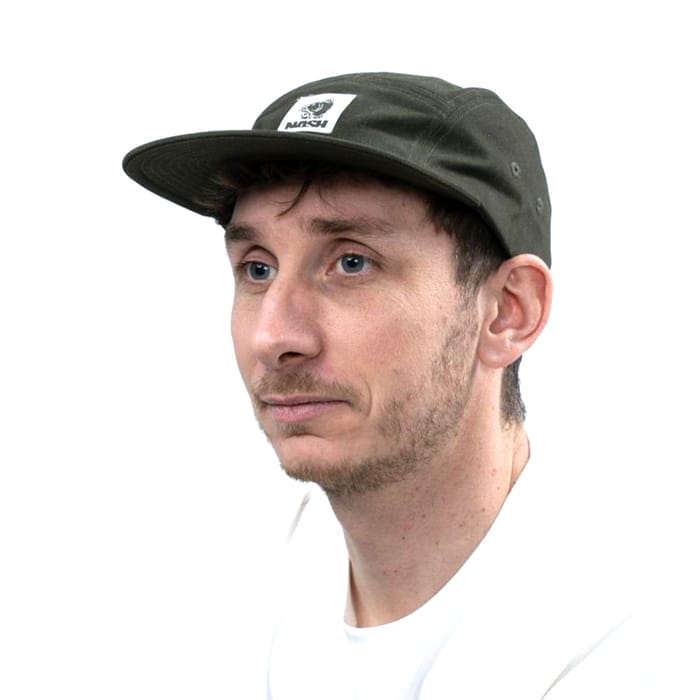 Nash Make It Happen Badge 5 Panel Cap - Green 