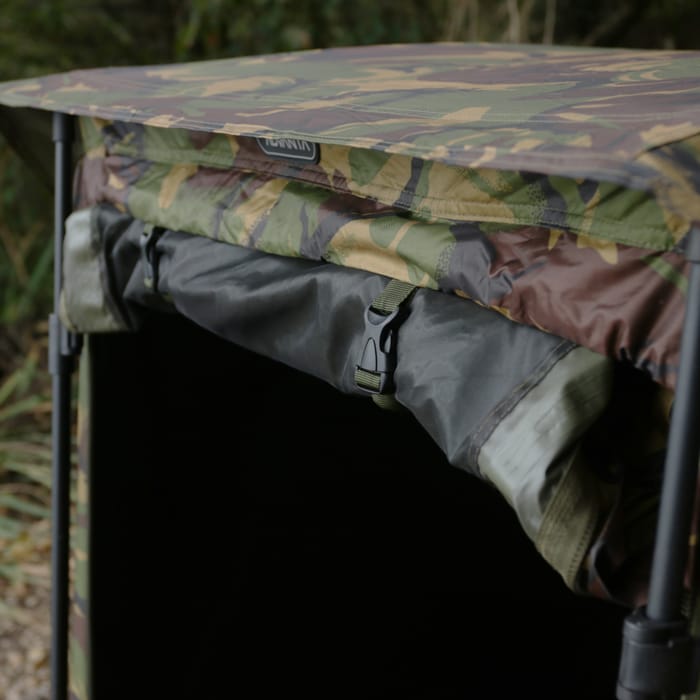 Advanta Carp Academy Camo Brolly System Zip In Front Panel