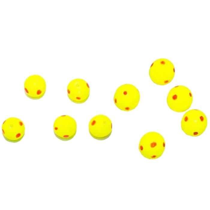 Inova Attractor Beads - Yellow Red Dots