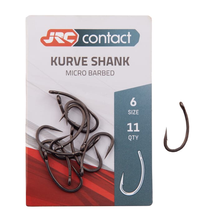 JRC Contact Kurve Shank Carp Fishing Hooks 2