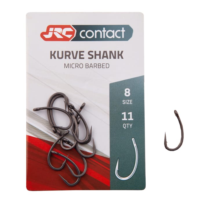 JRC Contact Kurve Shank Carp Fishing Hooks 3