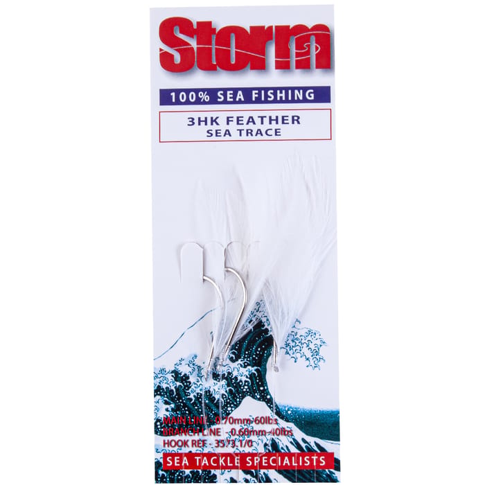 Kiddy Storm Mackerel White Rigs