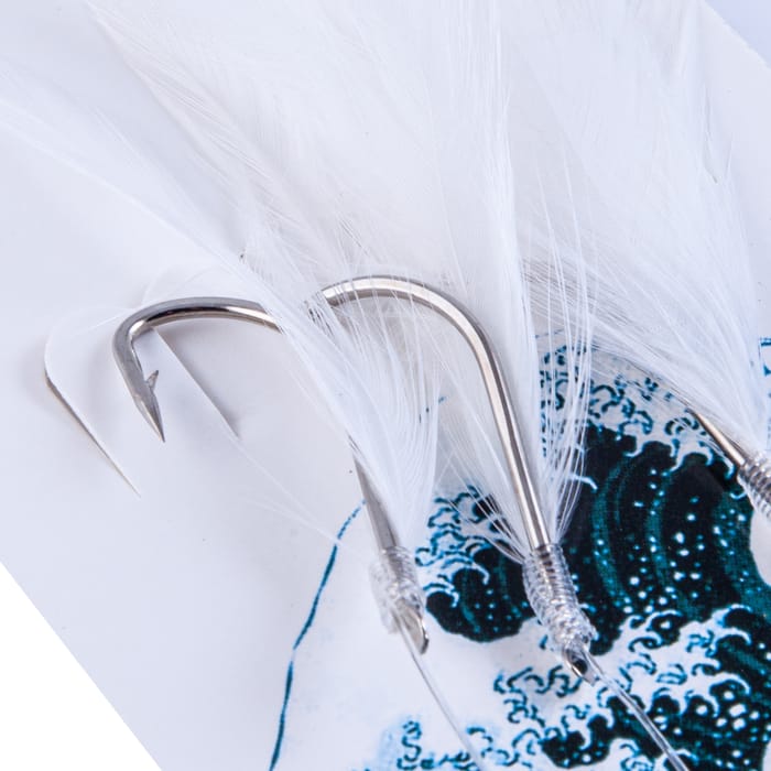 Kiddy Storm Mackerel White Rigs Close Up