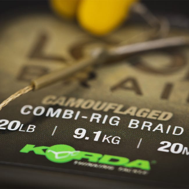 Korda Loop Fishing Braid 20m Close Up 2
