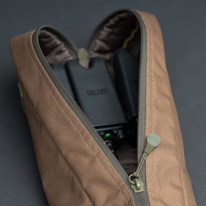 Korda Compac Bankstick Fishing Bag Close Up In Use 2