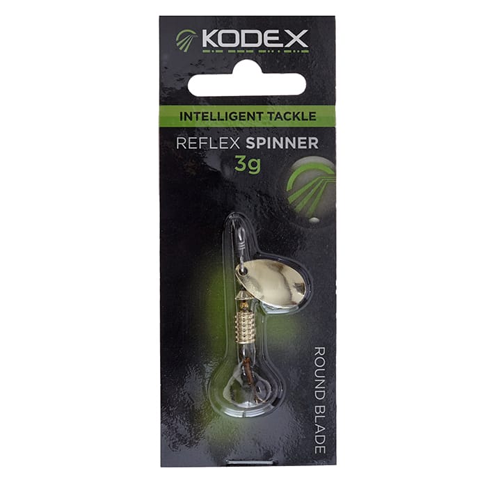 Kodex Reflex Spinner Lures Round Blade 3g