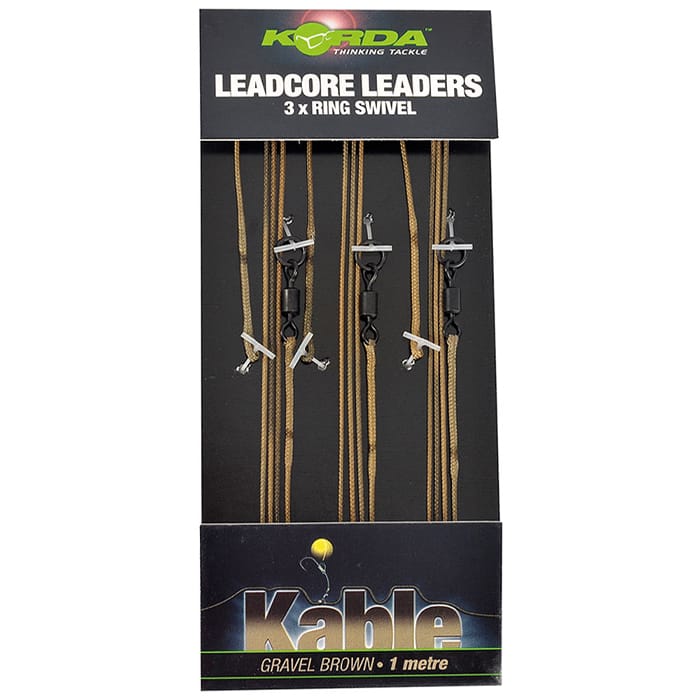 Korda Ring Swivel Leadcore Fishing Leaders