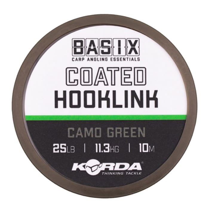 Korda Basix Coated Hooklink 10m 25lb
