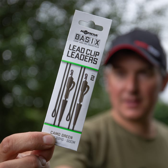 Korda Basix Lead Clip Leaders In Use 