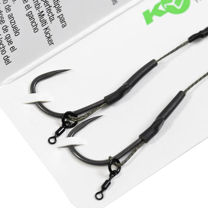 Korda Combi Multi Rig Wide Gape B Hooks - Barbless
