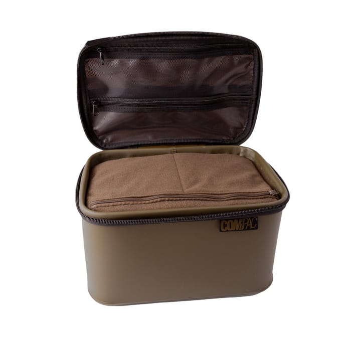 Korda Compac Camera Fishing Bag Medium Lid Open