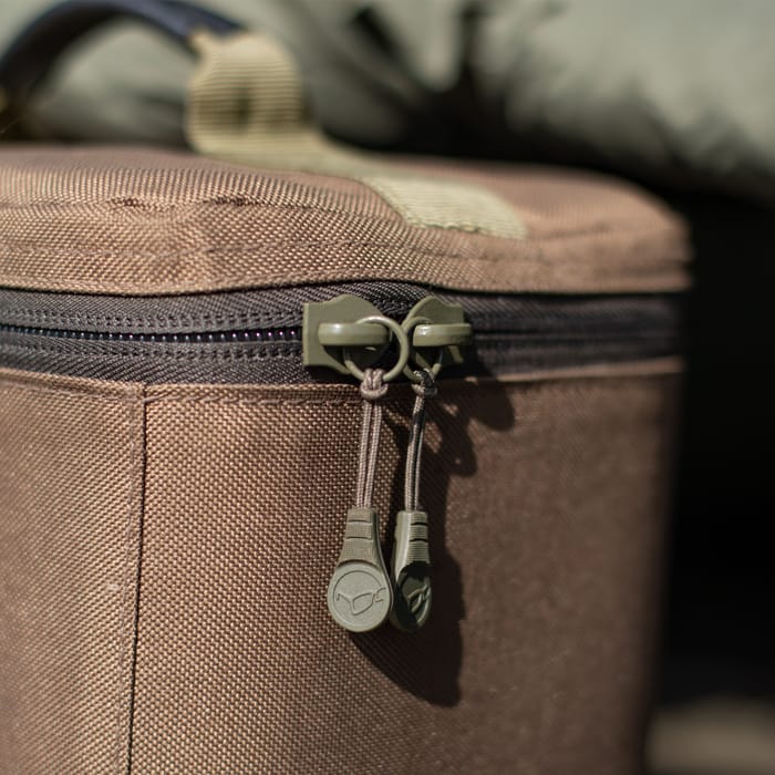 Korda Compac Fishing Cool Bag Medium Close Up Zips