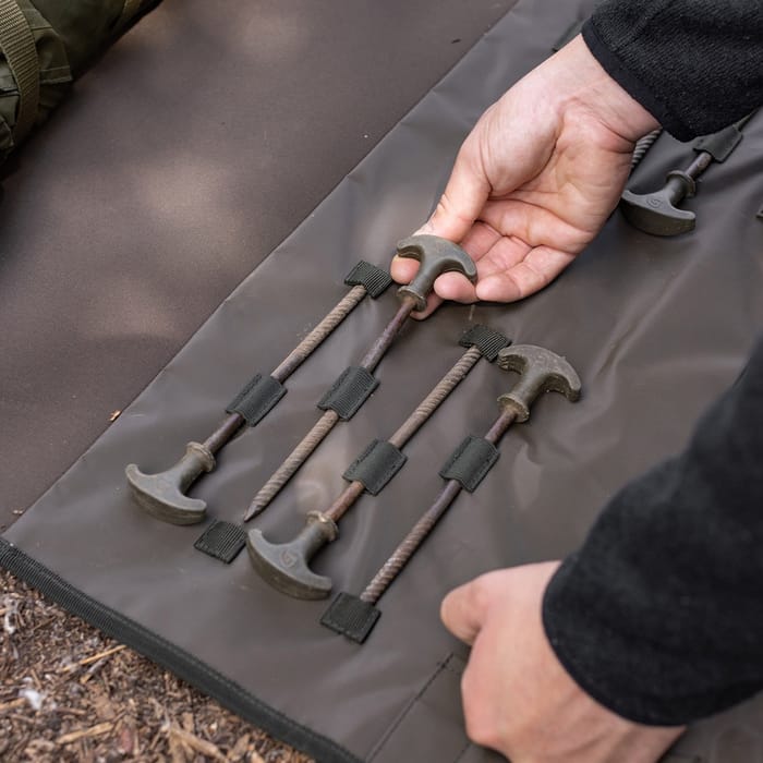 Korda Compac Dark Kamo Bivvy Wrap In Use 1