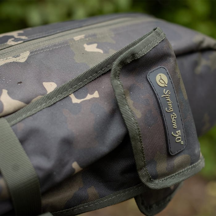 Korda Compac Dark Kamo 3 Rod Holdall 10ft Close Up 1