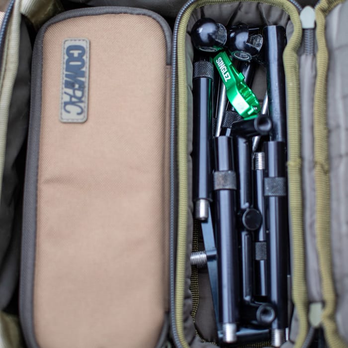 Korda Compac Fishing Spool Case In Use 1