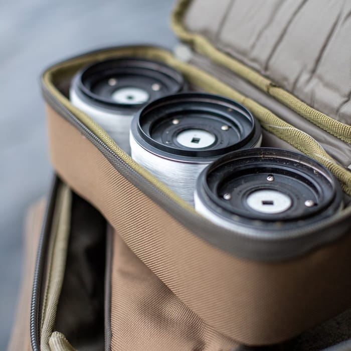 Korda Compac Fishing Spool Case In Use 3