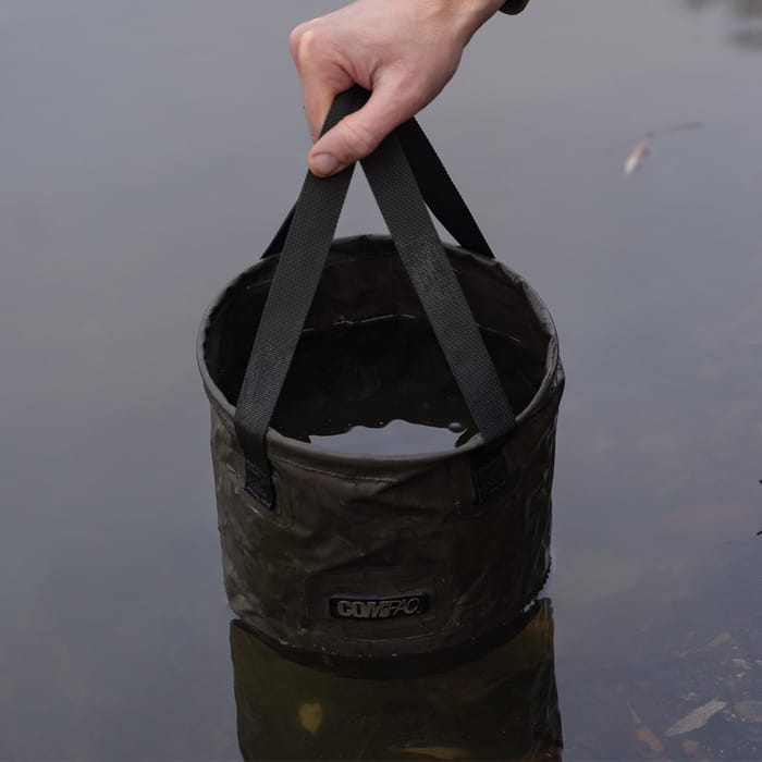 Korda Compac Water Bucket In Use 1