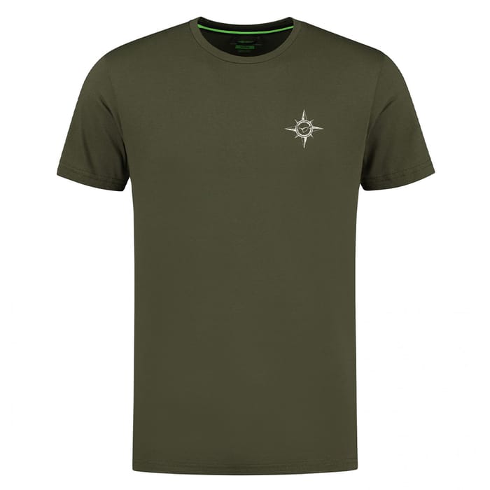 Korda Compass T-Shirt - Dark Olive