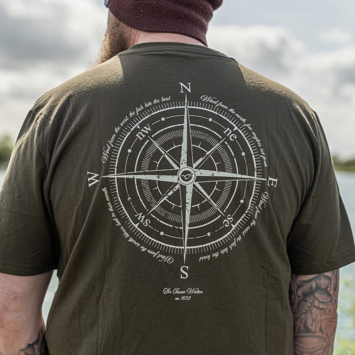 Korda Compass T-Shirt - Dark Olive