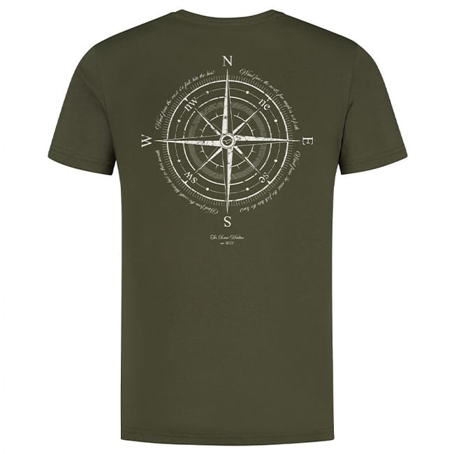 Korda Compass T-Shirt - Dark Olive