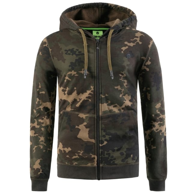 Korda Dark Kamo Zip Hoodie