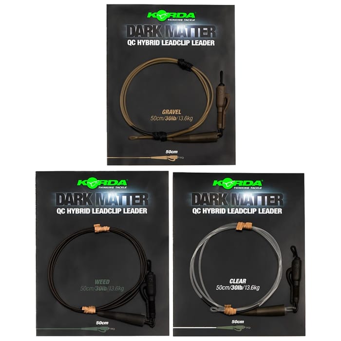 Korda Dark Matter Leader QC Hybrid Clip