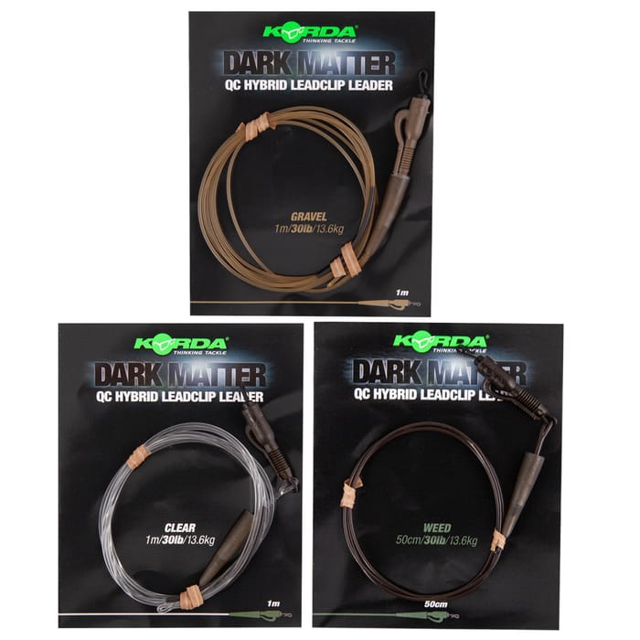 Korda Dark Matter Leader QC Hybrid Clip