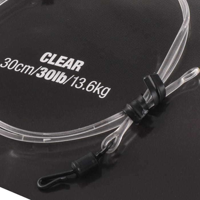 Korda Dark Matter QC Swivel Leader 30cm Clear 2