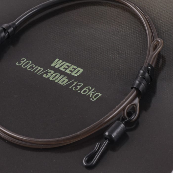 Korda Dark Matter QC Swivel Leader 30cm Weed 2