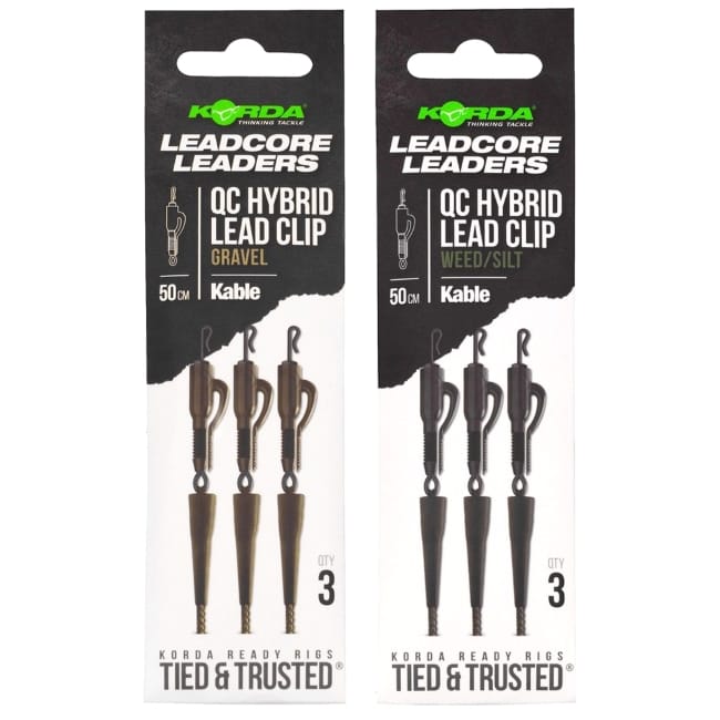 Korda Kable Leadcore Leader QC Hybrid Lead Clip