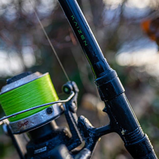 Korda Kaizen Green Carp Rod In Use 7