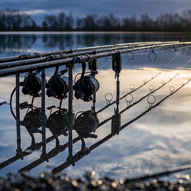 Korda Kaizen Green Spod Rod In Use 1