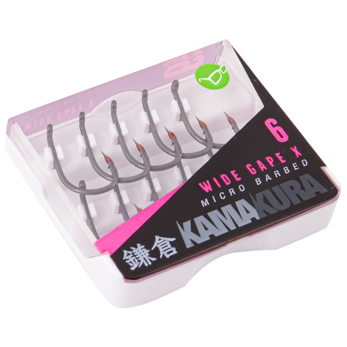 Korda Kamakura Wide Gape X Hook Size 6
