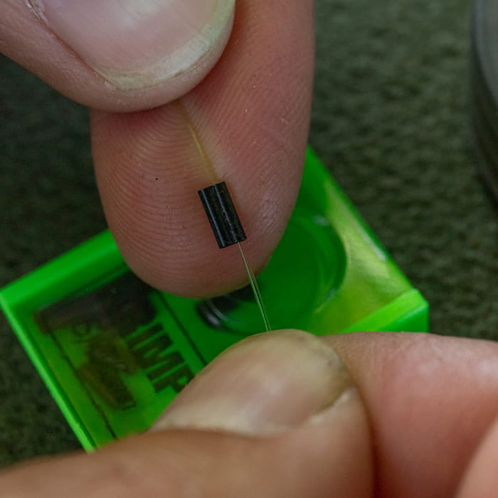 Korda Krimp Tool In Use 1