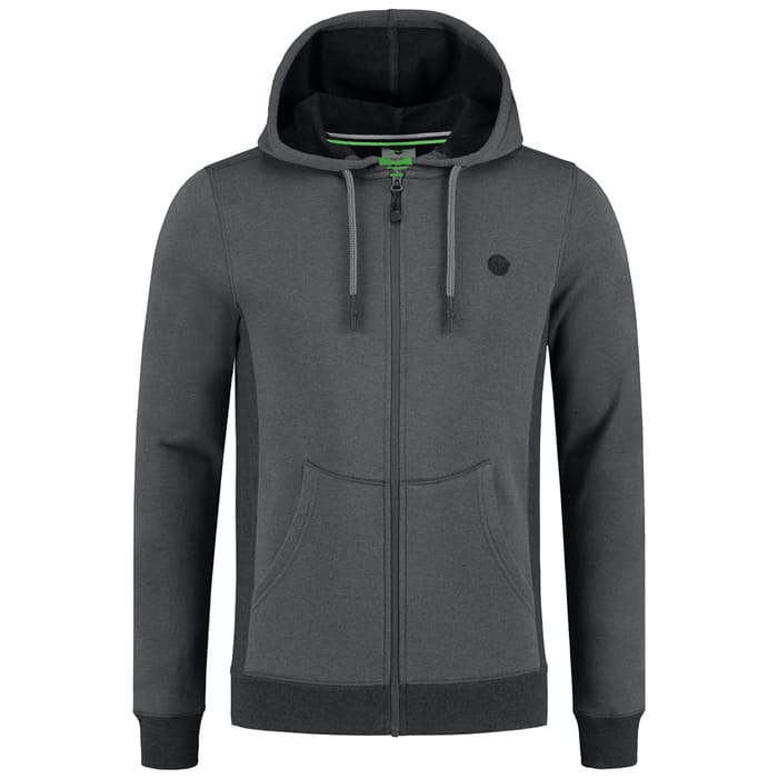 Korda LE Zip Hoodie Charcoal